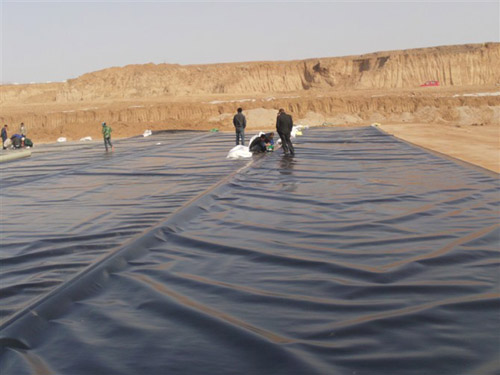 蓮藕養殖防滲膜施工